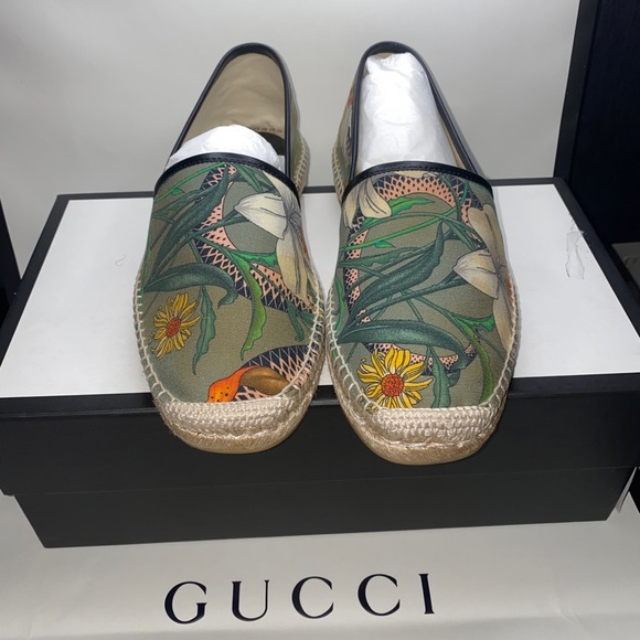 Authentic Gucci men espadrilles
